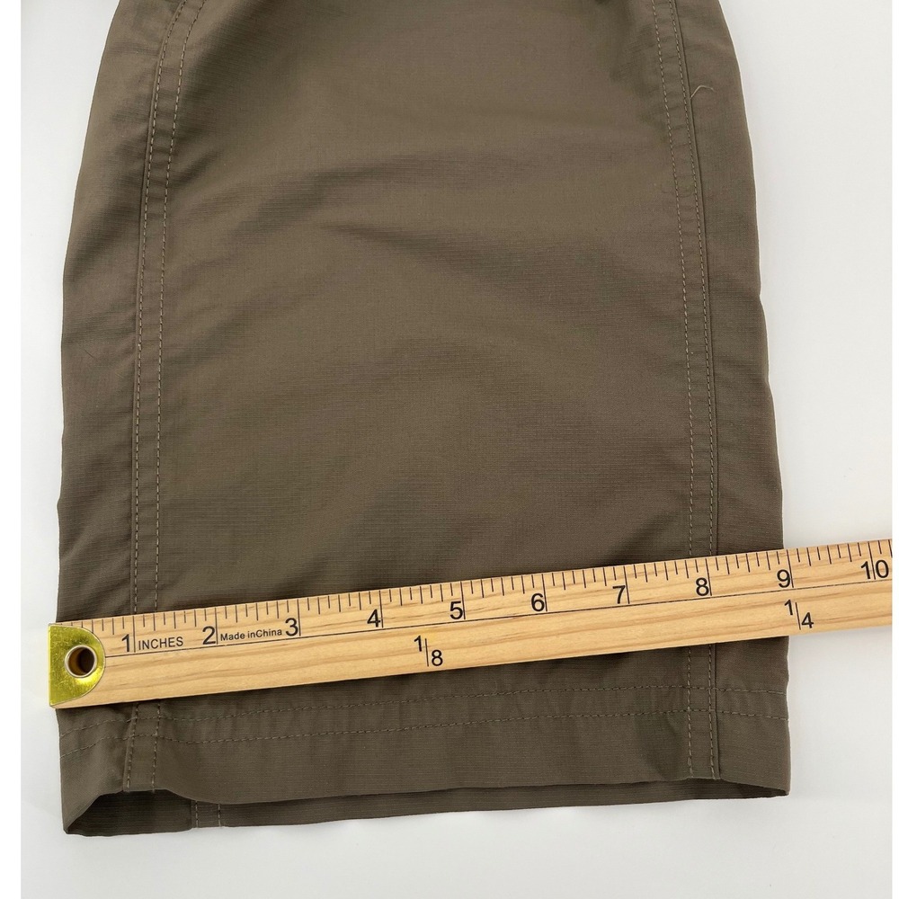 The North Face Horizon II Hiking Pants Womens sz 0 Brown Roll Up CFU1 - Picture 7 of 9